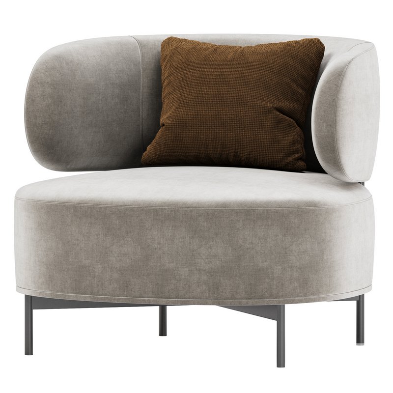 akiko lounge armchair 2 - Image 3
