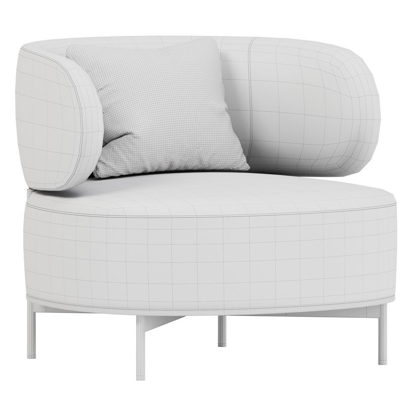 akiko lounge armchair 2 - Image 4