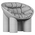 Roly Poly Polyethylene Armchair - Thumbnail 6