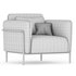 Fauteuil in fluweel Alistair armchair - Thumbnail 6