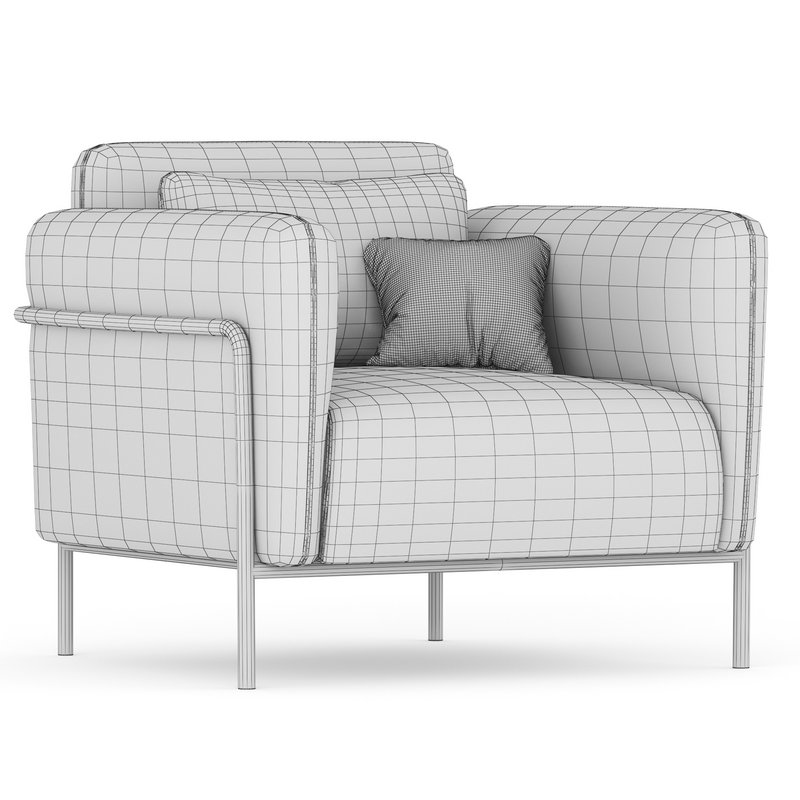 Fauteuil in fluweel Alistair armchair - Image 6