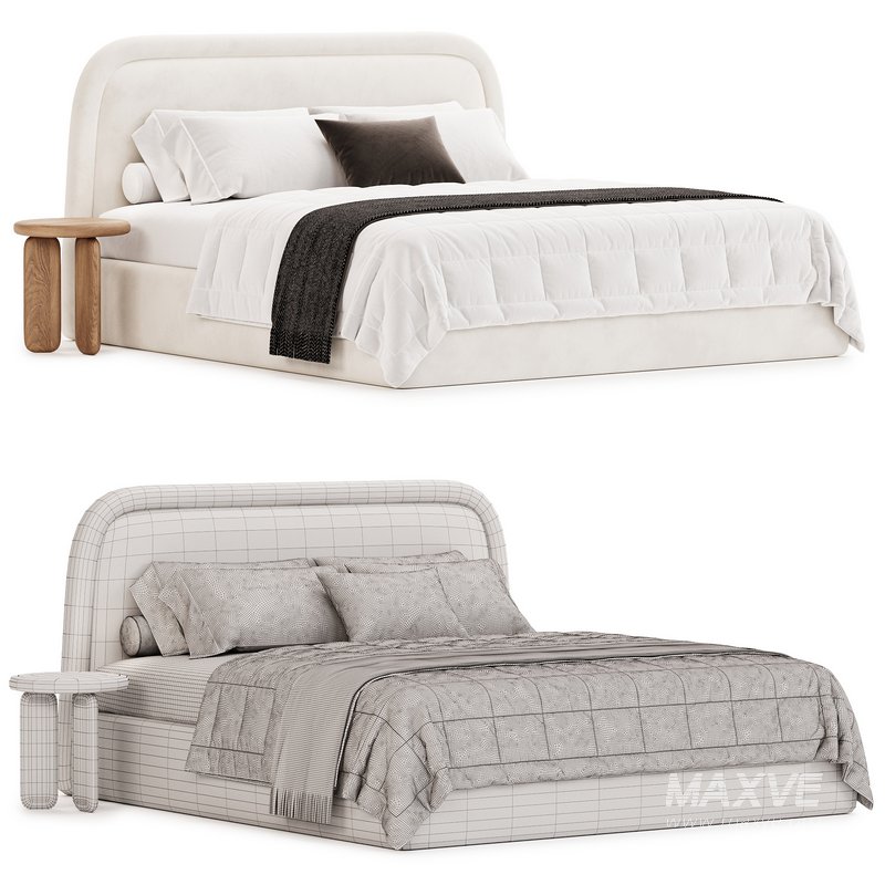 Camilla Low Profile Bed - Image 3