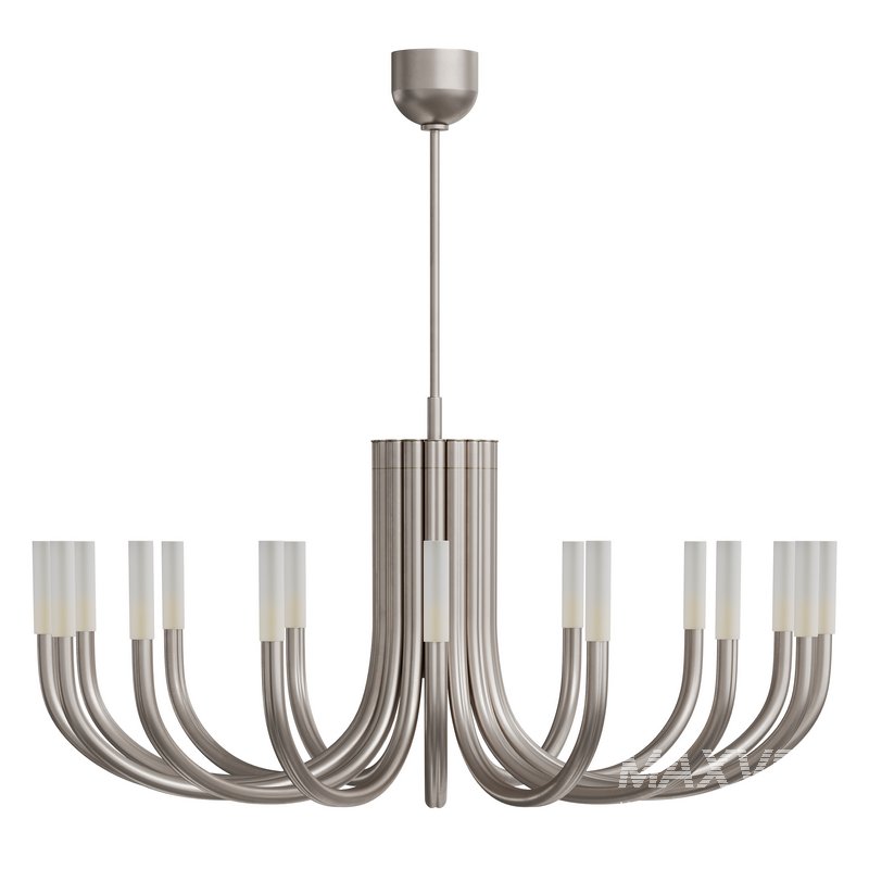 Rousseau Large Oval Chandelier - Image 3