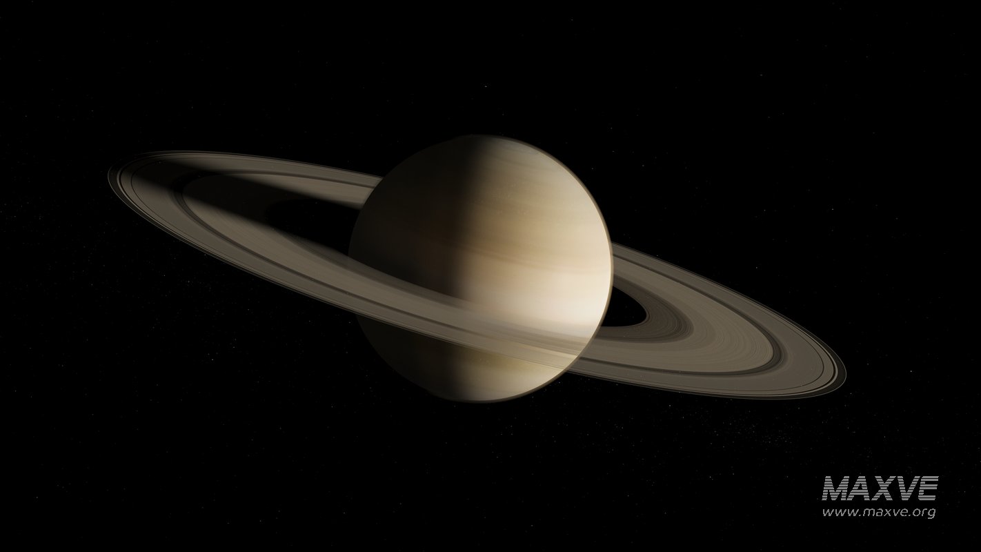 Saturn 3d model - Image 1