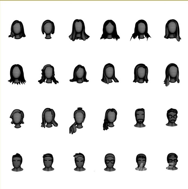 Base Haircuts All Style (Pack of 24) - Image 9