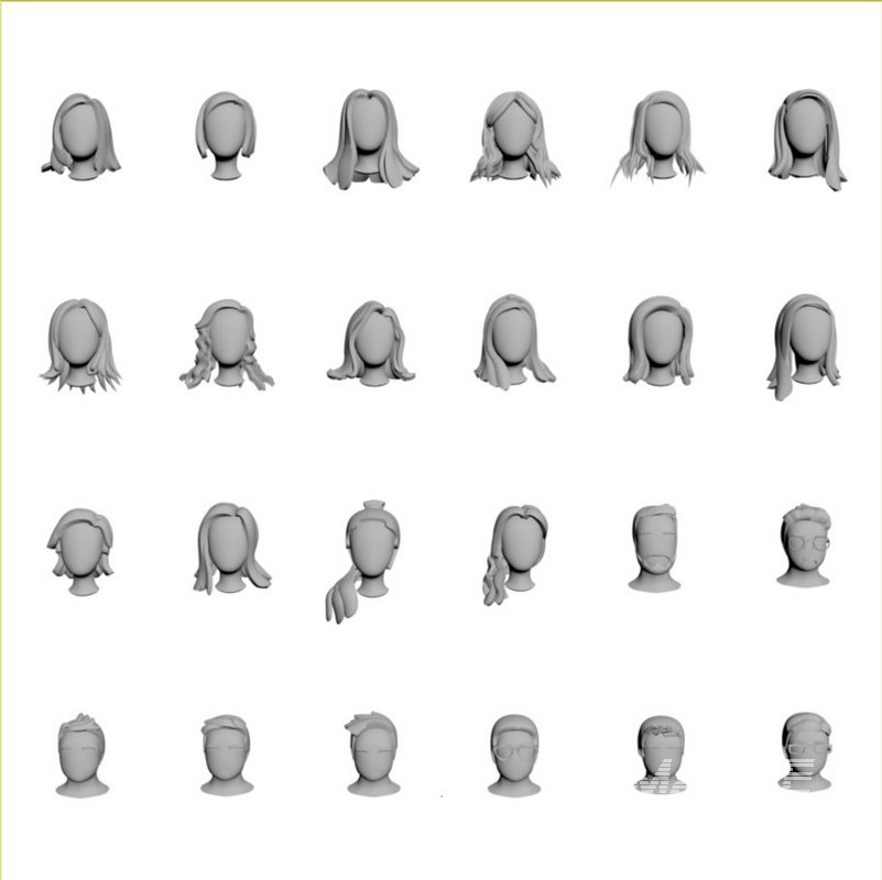 Base Haircuts All Style (Pack of 24) - Image 8