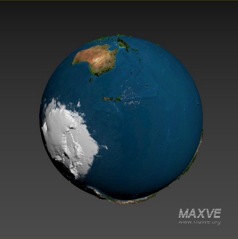 3D Earth Globe High Detail - Image 7