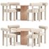chair gropius and Asplund Palais Royal table - Thumbnail 1