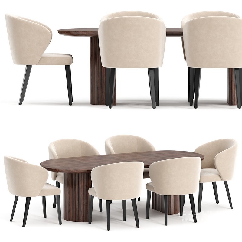 Dining set 6 - Image 1