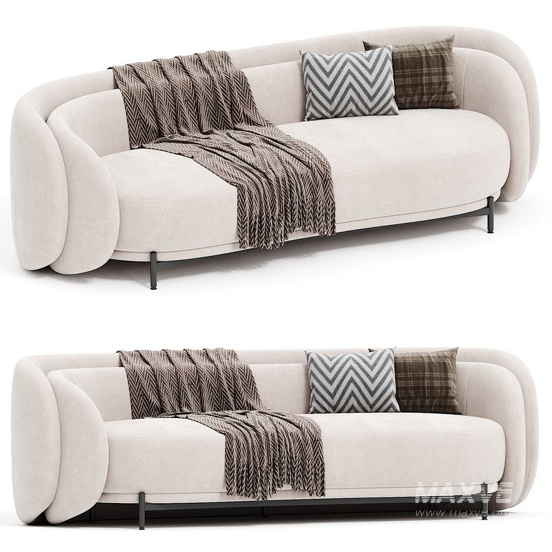 DOUBLE LAYERED BACK SOFA - Image 1