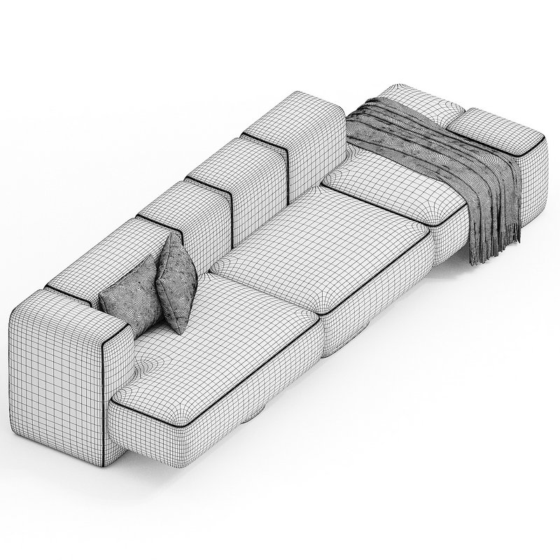 CUSCO 3 seater sofa By Carpanese - Image 2