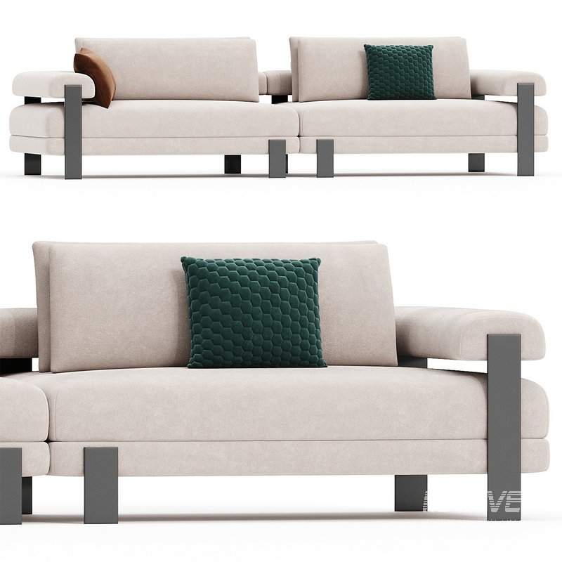 DAVIS Sofa Davis Collection By Laskasas - Image 1