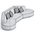 Arcolor Sofa Curved Version - Thumbnail 3