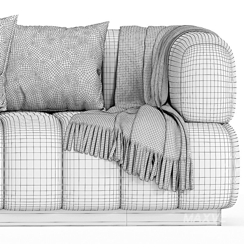 Continental Sofa in Velvet - Image 3
