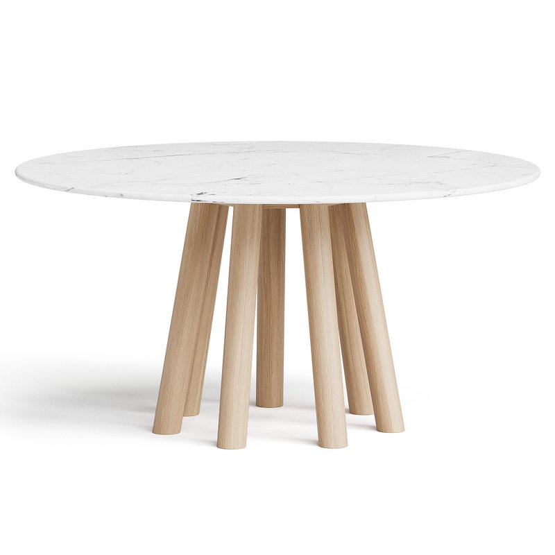 Contemporary Round Dining Table - Image 2