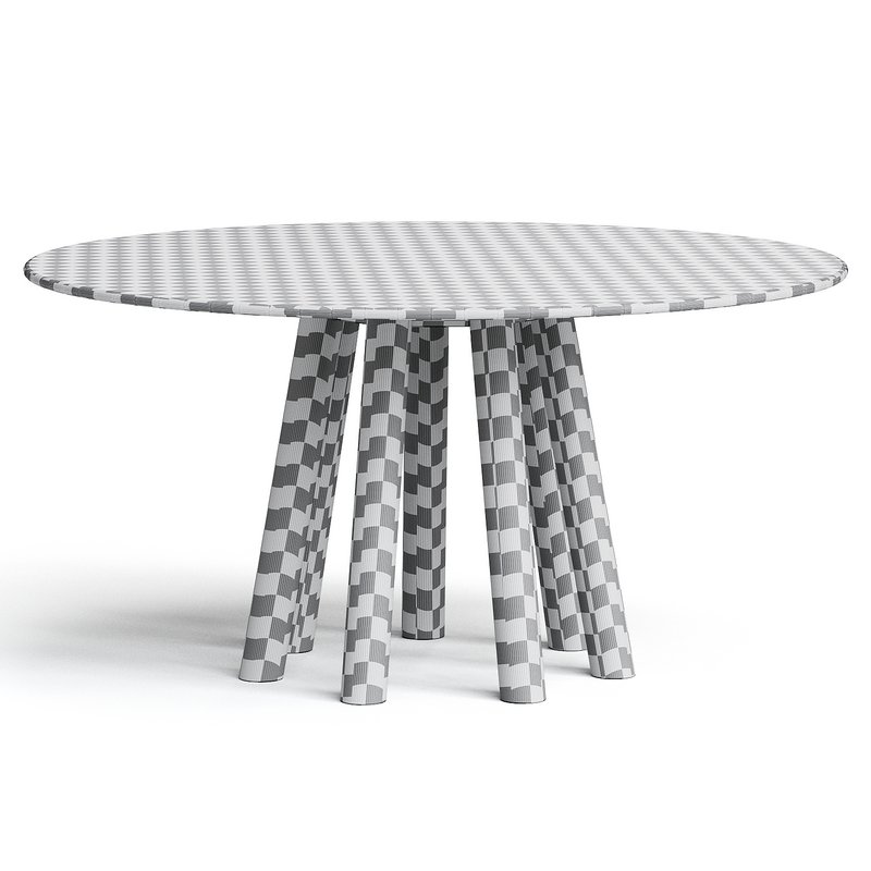 Contemporary Round Dining Table - Image 3