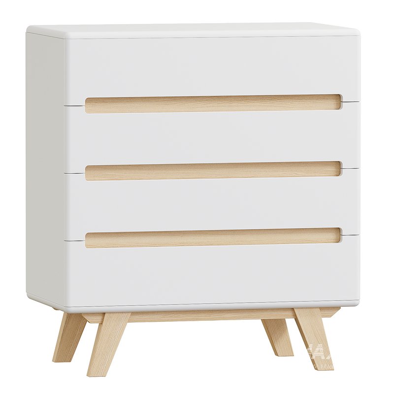 COMODA PARA QUARTO 4 GAVETAS PANTEON - Image 3