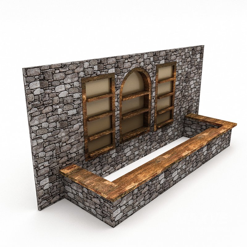 bohemian bar 3D - Image 1