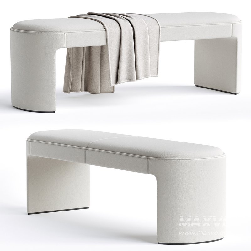 Ivory bench - Image 1