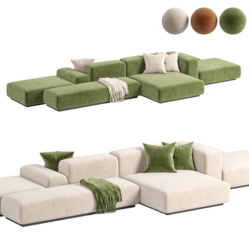 Prostoria Sofa Klaster Modular Sofa By Dasmoebel - Image 1