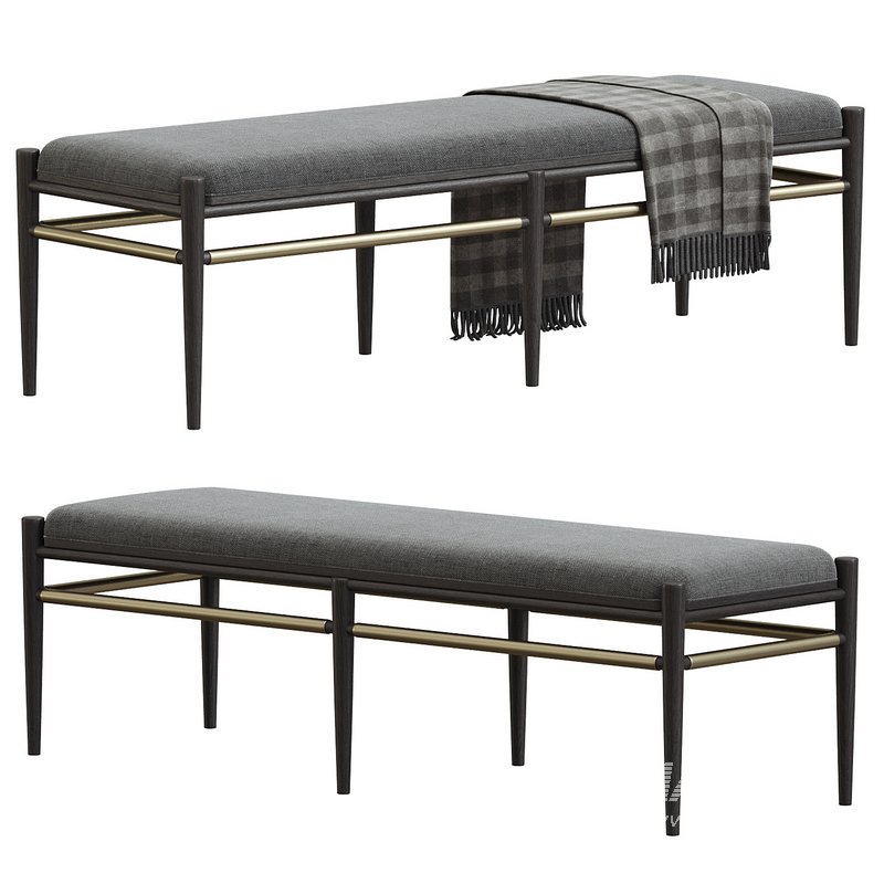 Visby Smoke Bench - Image 1