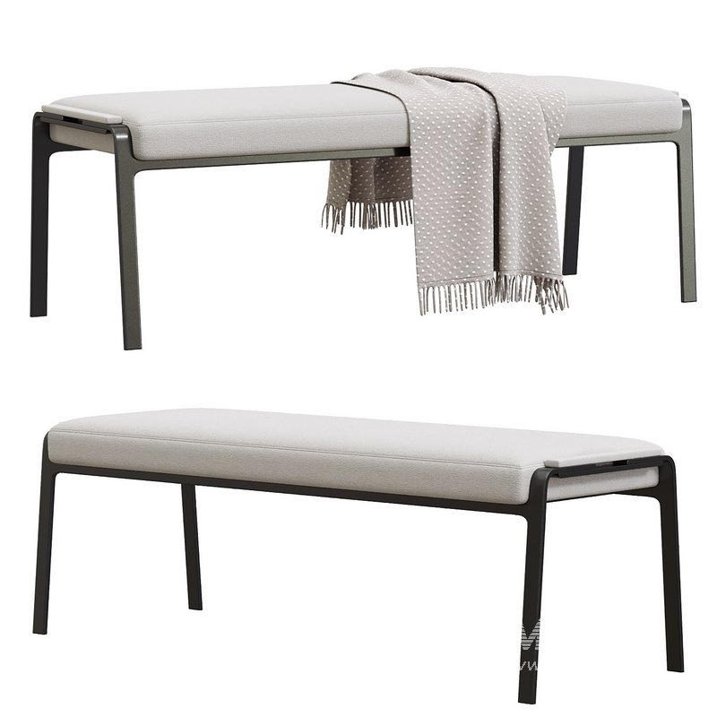 Atelier Pursell Gazelle Bench - Image 1