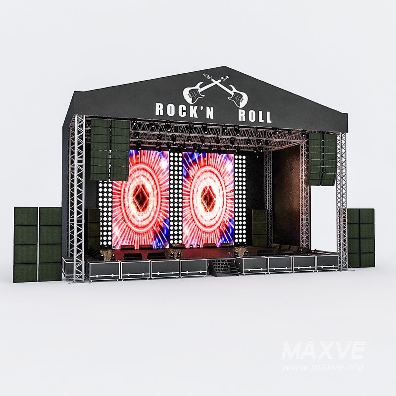 3D Concert Stage model - Image 1