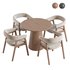 Round Pedestal Dining Table and Darcey Arm Chair by Wayfair - Thumbnail 1