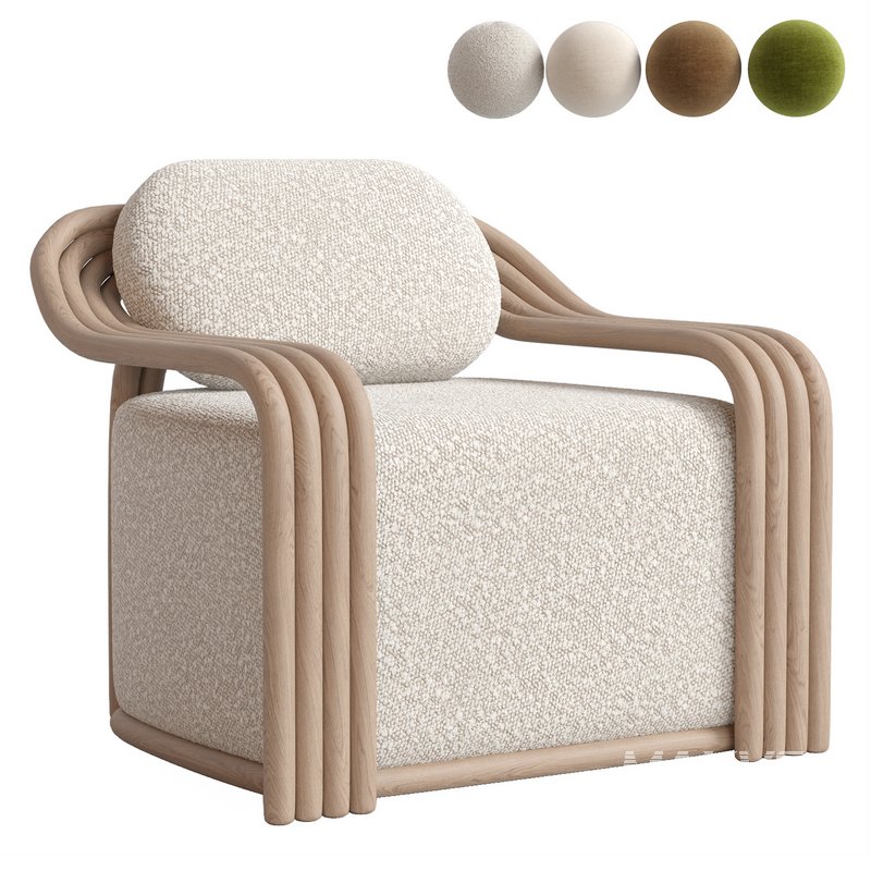 Claude Armchair - Image 1