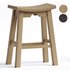 64SM Black Parsons Mahogany Barstool - Thumbnail 1