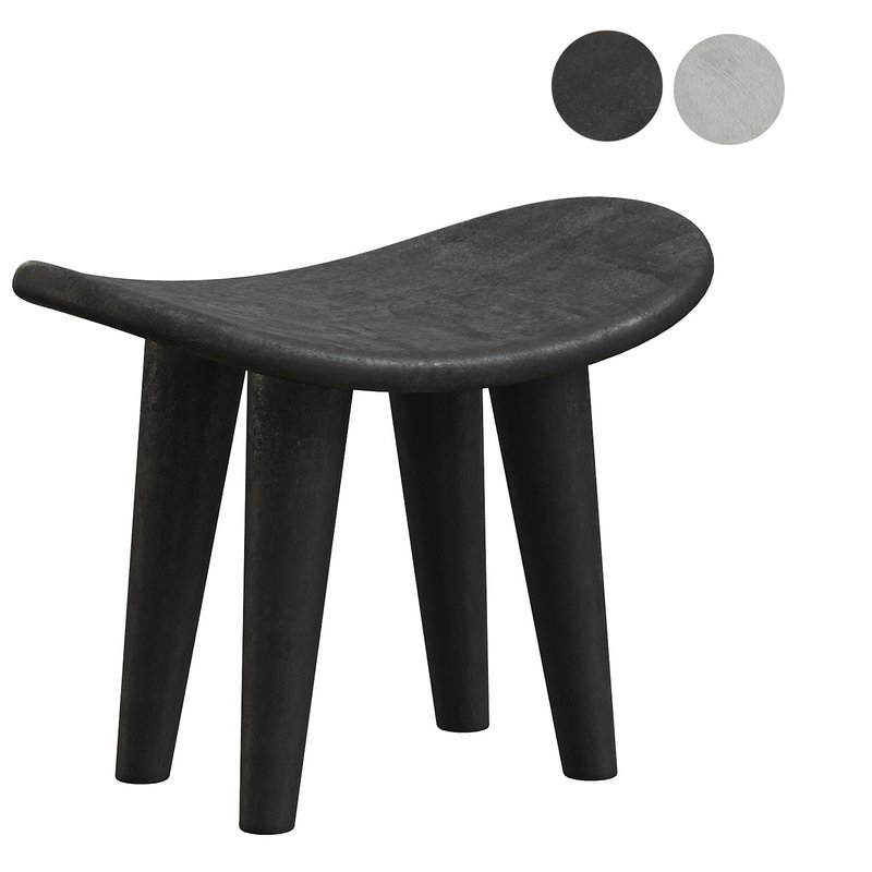 Malcolm Bench Black Concrete - Image 3