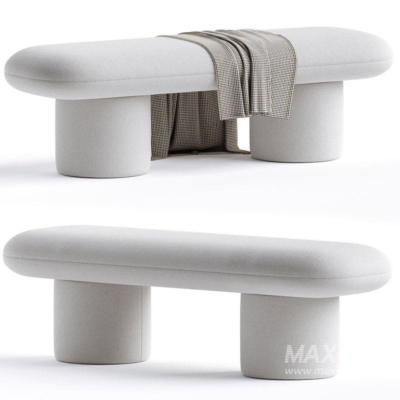 Anston Boucle Bench - Image 1
