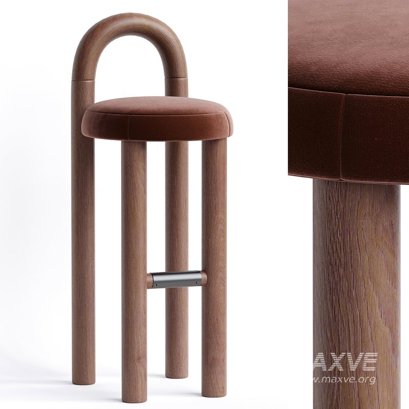 Murmurio Moss Stool U - Image 3