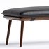 Lowene Genuine Leather Bench - Thumbnail 2