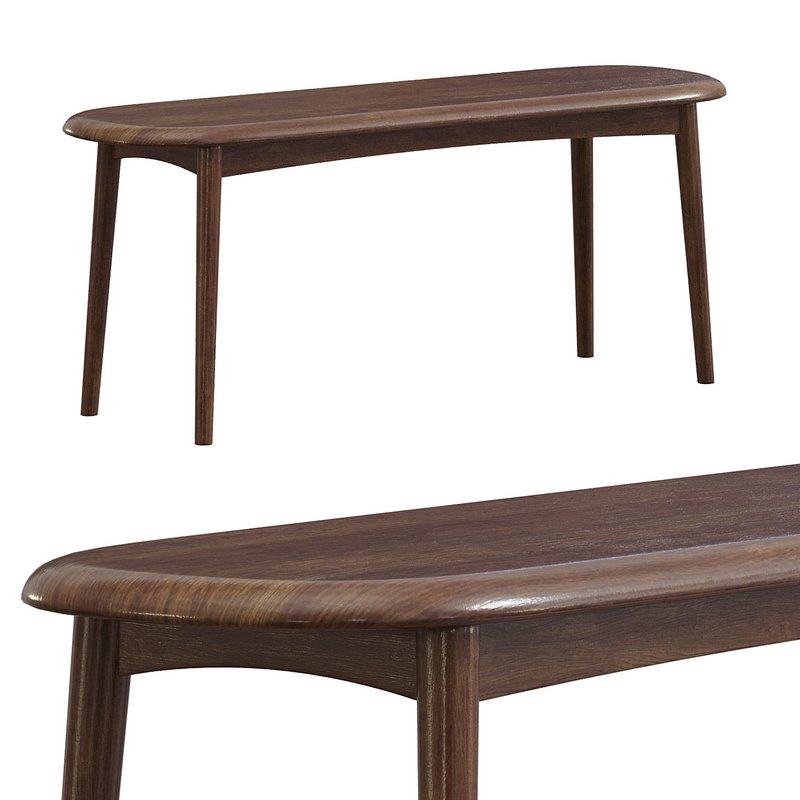 Passendale Solid Wood Bench - Image 1