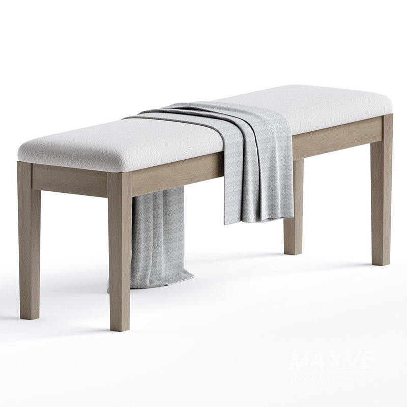 Whipkey Solid Wood Entryway Bench - Image 2