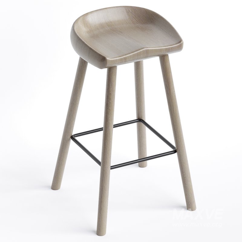 Barrett bar Stool, Natural Matte - Image 3
