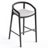 Solid Bar Stool with back Manutti - Thumbnail 2