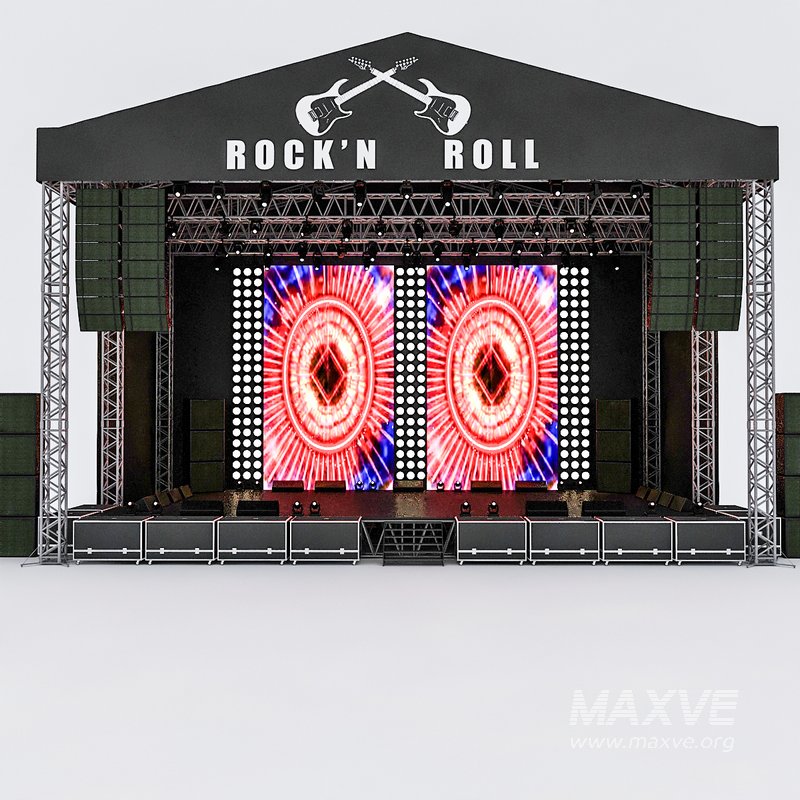 3D Concert Stage model - Image 5