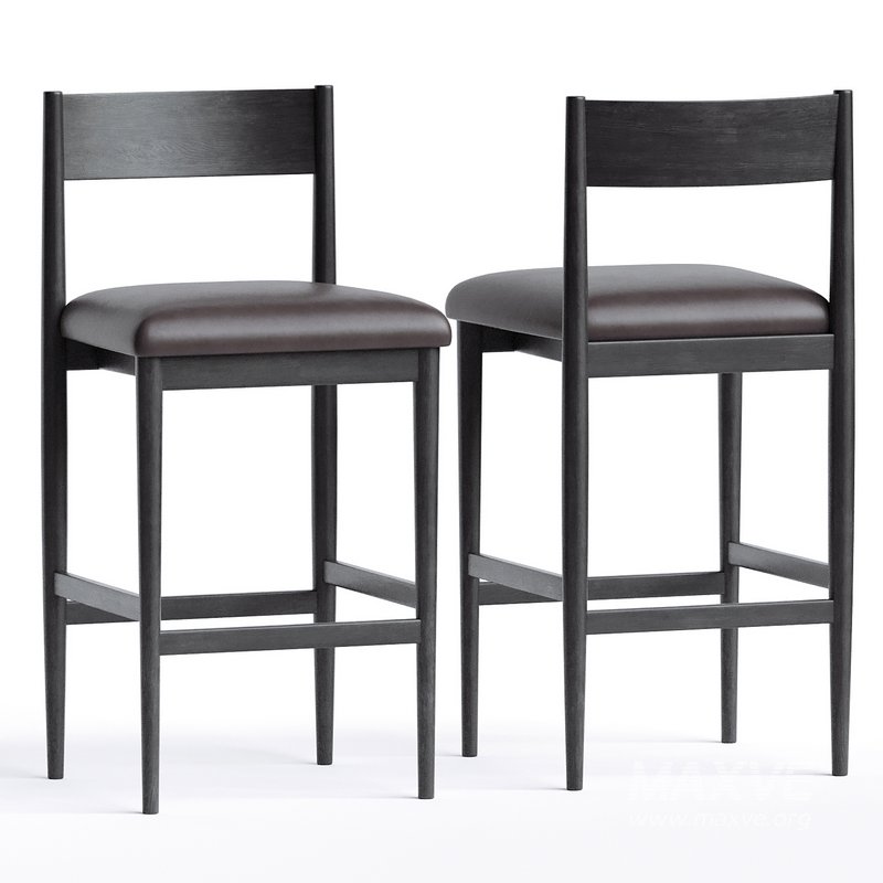 Mavery Sierra Espresso Bar Stool - Image 3