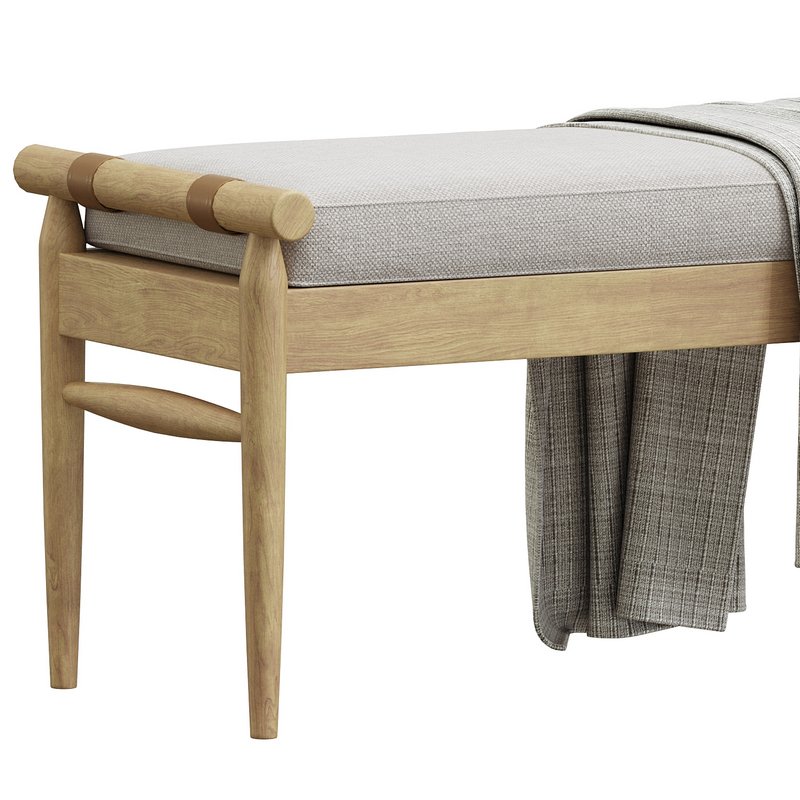 Bench Oatmeal Hearth Hand - Image 3