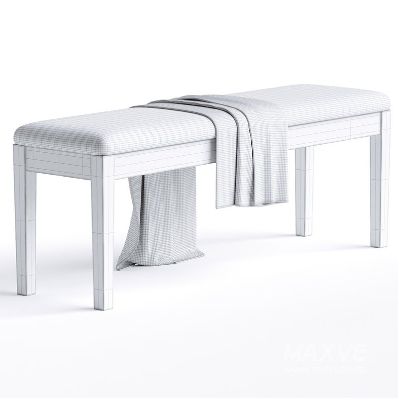 Whipkey Solid Wood Entryway Bench - Image 3