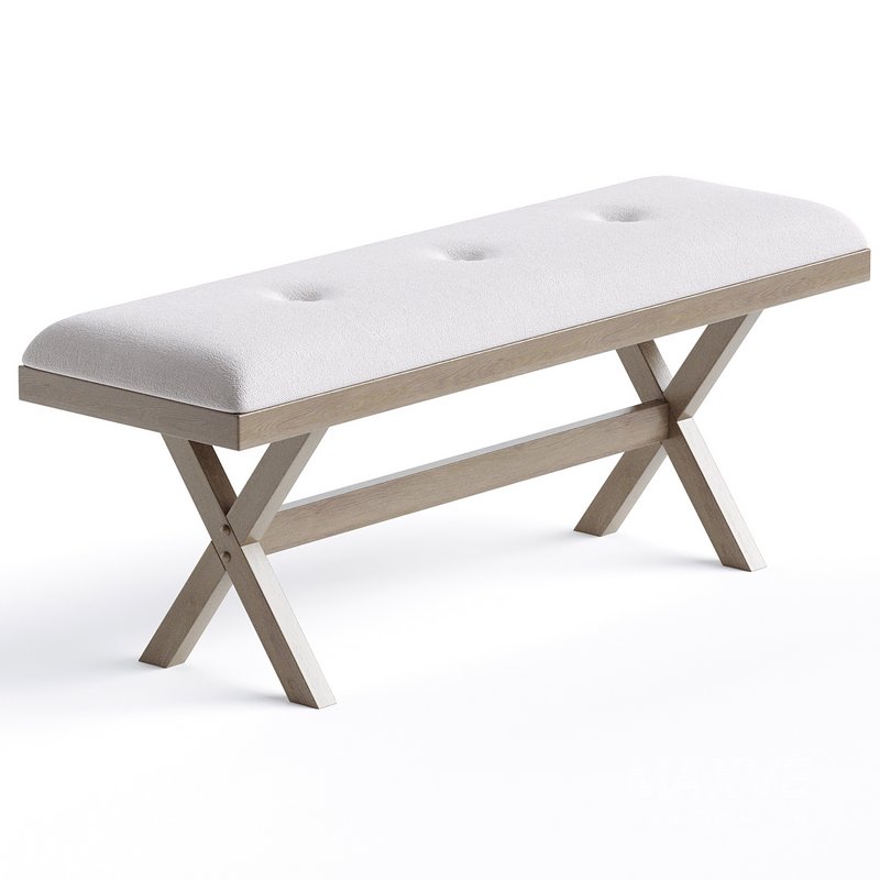 Raelyn Polyester Upholstered Bench - Image 3