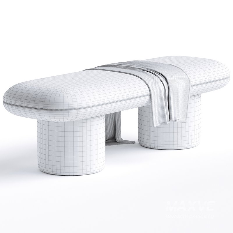 Anston Boucle Bench - Image 3