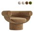 Armchair Bowl Wood Optio, Total Fabric Option - Thumbnail 4