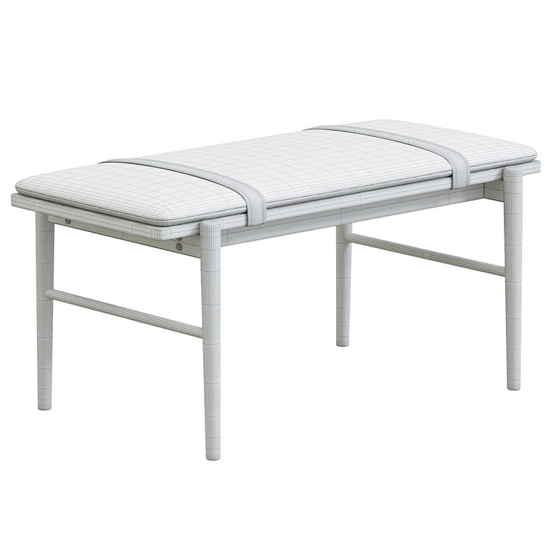 Polyester Bench by Wade logan - Image 3