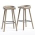 Barrett bar Stool, Natural Matte - Thumbnail 1