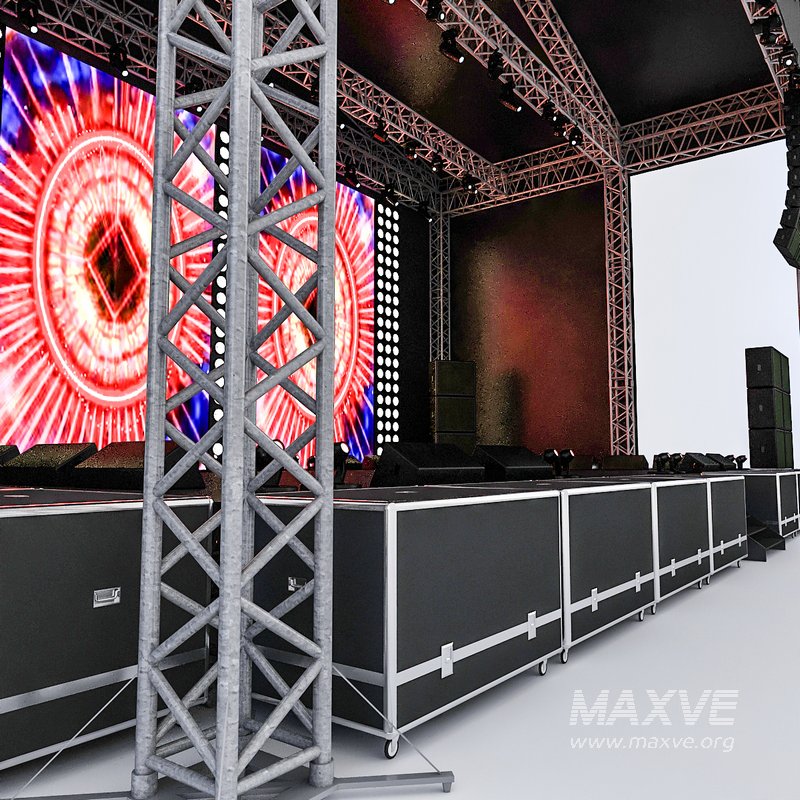3D Concert Stage model - Image 2
