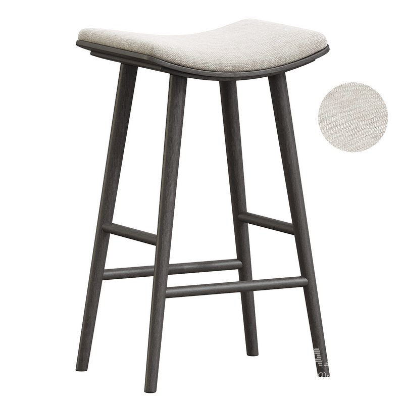 Four Hands Union Saddle Counter Stool - Image 4