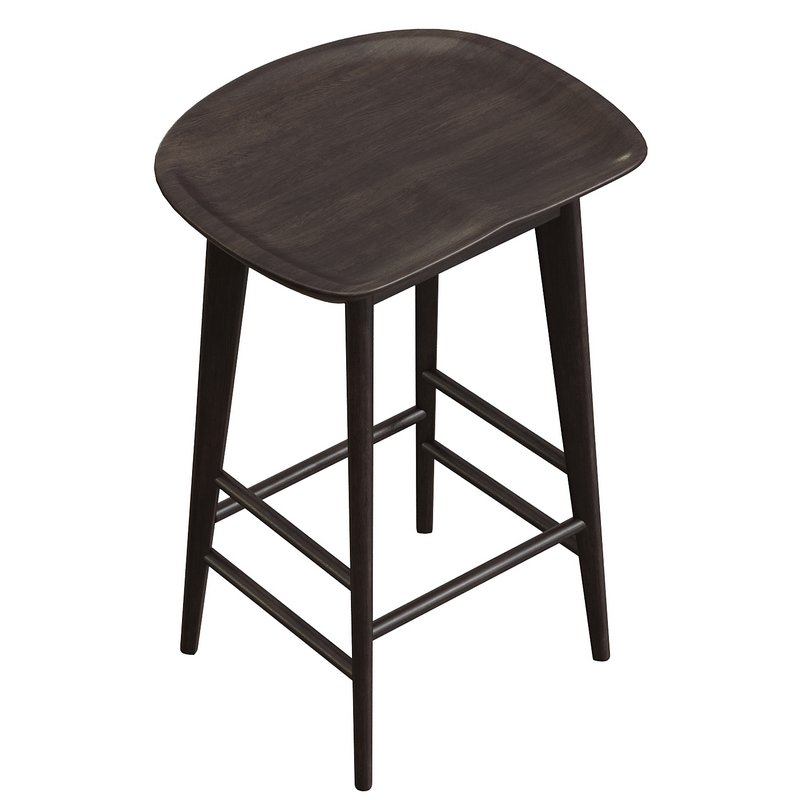 Pedrick Solid Wood Stool - Image 5